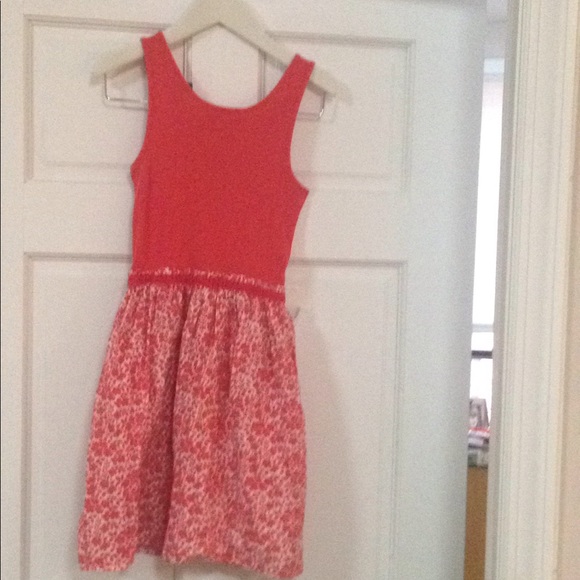 Red floral dress - Picture 2 of 4